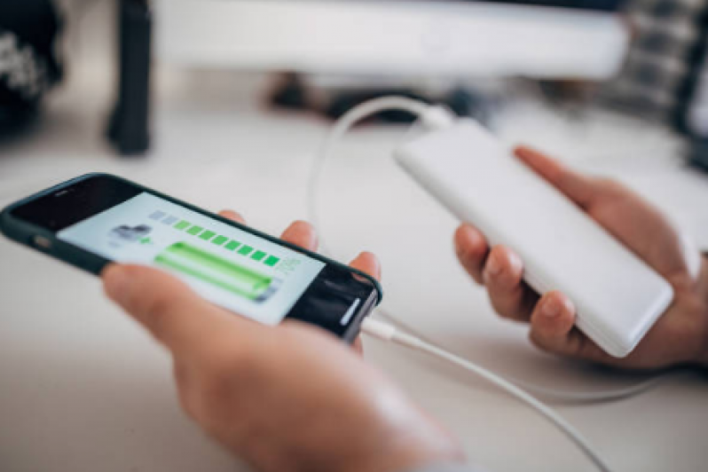 Carregador Celular Portátil Preço Alto da Lapa - Carregador de Celular por Indução